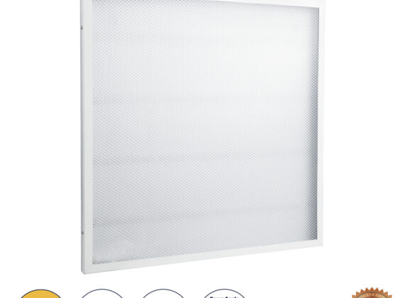 LED Panel Transparent 60x60cm 44W 3960lm 120° CRI≥80Ra AC 220-240V IP20 Μ60 x Π60 x Υ2.5cm - Θερμό Λευκό 2700K - 2 Χρόνια Εγγύηση