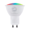 Έξυπνο Σποτ LED GU10 MR16 Smart Home Wifi  5.5W 550lm 120° AC 220-240V IP20 Φ5 x Υ6.5cm RGB+CCT - Εναλλαγή Φωτισμού & Dimming μέσω Εφαρμογής Tuya - Bridgelux Chip - 3 Χρόνια Εγγύηση