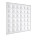 Χωνευτό LED Panel 60x60cm 48W 7200lm 120° CRI≥86Ra UGR<19 Anti-Glare Shield Diffuser AC 220-240V IP44 Μ60 x Π60 x Υ3.3cm - Φυσικό Λευκό 4500K - Bridgelux High Lumen Chips - TÜV Certified Driver - 5 Years Warranty