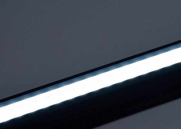 Γραμμικό Κρεμαστό Φωτιστικό Linear LED 18W 2230lm 60° AC 220-240V Μ120 x Π2 x Υ4cm Ψυχρό Λευκό 6000K - Μαύρο - 3 Years Warranty