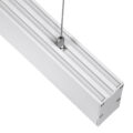 Γραμμικό Κρεμαστό Φωτιστικό Linear LED CCT 54W 6500lm 120° AC 220-240V Μ120 x Π3.5 x Υ7cm - Εναλλαγή Φωτισμού μέσω Τηλεχειριστηρίου All In One Ψυχρό 6000k+Φυσικό 4500k+Θερμό 2700k Dimmable - Λευκό - 3 Years Warranty