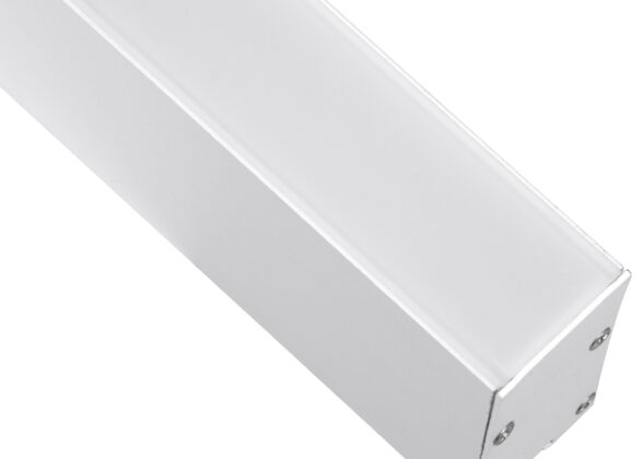 Γραμμικό Κρεμαστό Φωτιστικό Linear LED CCT 54W 6500lm 120° AC 220-240V Μ120 x Π3.5 x Υ7cm - Εναλλαγή Φωτισμού μέσω Τηλεχειριστηρίου All In One Ψυχρό 6000k+Φυσικό 4500k+Θερμό 2700k Dimmable - Λευκό - 3 Years Warranty