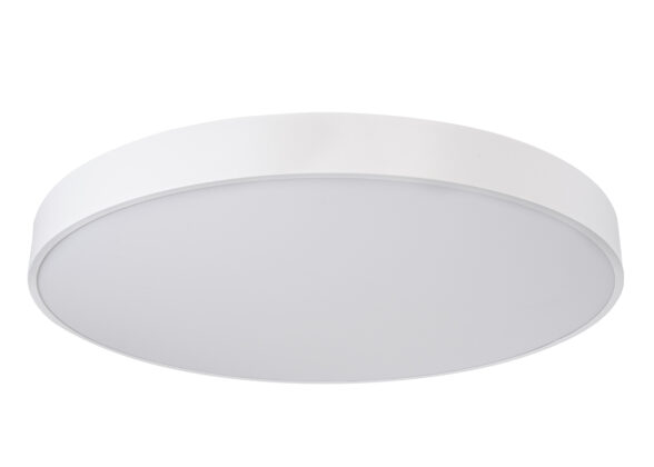 Κρεμαστή Πλαφονιέρα Οροφής LED CCT 100W 11020lm 120° AC 220-240V - Εναλλαγή Φωτισμού μέσω Τηλεχειριστηρίου All In One Ψυχρό 6000k+Φυσικό 4500k+Θερμό 2700k Dimmable Φ80cm - Λευκό - 3 Years Warranty