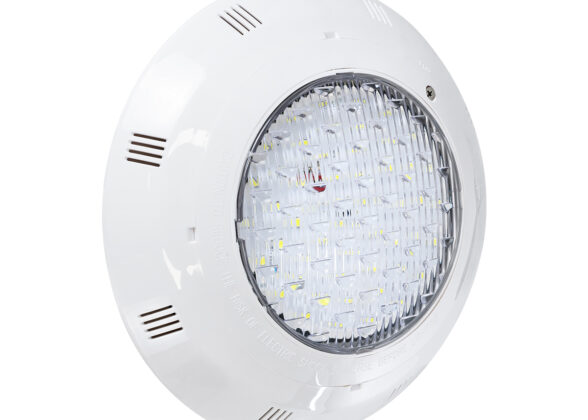 Φωτιστικό Πισίνας LED 25W 2125lm 120° AC/DC 12V Αδιάβροχο IP68 IK06 Tempered Glass Φ30 x Υ6.5cm Ψυχρό Λευκό 6000K - Bridgelux Chip - 2 Meter VDE Certified Cable - 3 Years Warranty