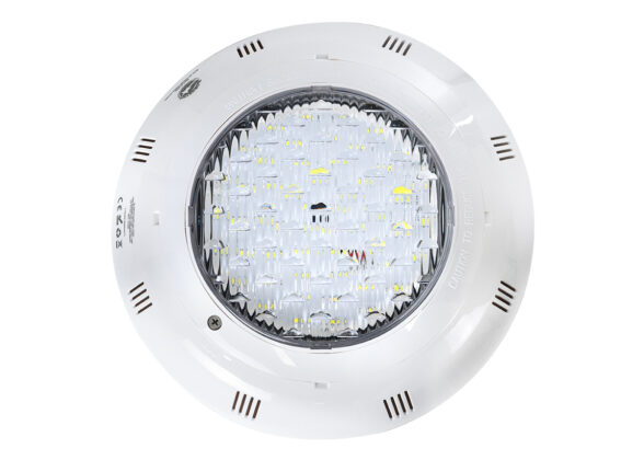 Φωτιστικό Πισίνας LED 25W 2125lm 120° AC/DC 12V Αδιάβροχο IP68 IK06 Tempered Glass Φ30 x Υ6.5cm Ψυχρό Λευκό 6000K - Bridgelux Chip - 2 Meter VDE Certified Cable - 3 Years Warranty