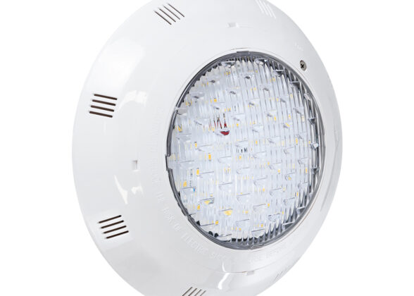 Φωτιστικό Πισίνας LED 25W 1875lm 120° AC/DC 12V Αδιάβροχο IP68 IK06 Tempered Glass Φ30 x Υ6.5cm Θερμό Λευκό 2700K - Bridgelux Chip - 2 Meter VDE Certified Cable - 3 Years Warranty