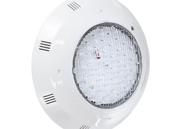 Φωτιστικό Πισίνας LED 25W 1750lm 120° AC/DC 12V Αδιάβροχο IP68 IK06 Tempered Glass Φ30 x Υ6.5cm Μπλε - Bridgelux Chip - 2 Meter VDE Certified Cable - 3 Years Warranty