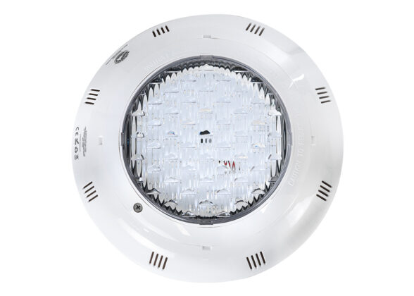 Φωτιστικό Πισίνας LED 25W 1750lm 120° AC/DC 12V Αδιάβροχο IP68 IK06 Tempered Glass Φ30 x Υ6.5cm Μπλε - Bridgelux Chip - 2 Meter VDE Certified Cable - 3 Years Warranty