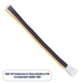 Καλώδιο Σύνδεσης Connector RGBW+WW με 15cm Καλώδιο 6 PIN για Controller