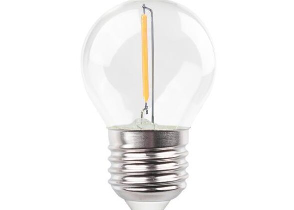 ΛΑΜΠΑ LED ΣΦΑΙΡΙΚΗ FILAMENT 1W E27 3000K 220-240V