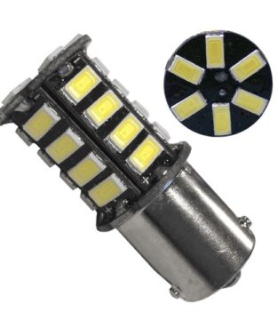 Λαμπτήρας LED BAU15S 30 SMD 5630 Ψυχρό Λευκό GloboStar 04521