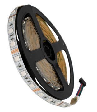 Ταινία LED SMD 5050 5m 14.4W/m 60LED/m 1454 lm/m 120° DC 12V IP20 RGB – 5 Χρόνια Εγγύηση