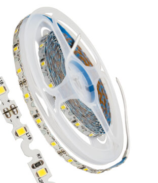 GloboStar® 70041 Ταινία LED Τύπου S Ζιγκ Ζαγκ SMD 2835 5m 6W/m 60LED/m 942lm/m 120° DC 12V IP20 Φυσικό Λευκό 4500K – 5 Χρόνια Εγγύηση