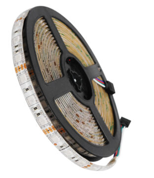 Ταινία LED SMD 5050 5m 14.4W/m 60LED/m 1454lm/m 120° DC 12V Αδιάβροχη IP65 RGB – 5 Χρόνια Εγγύηση