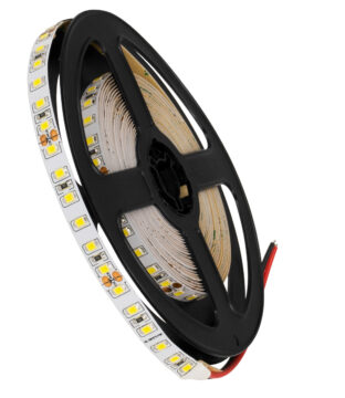 Ταινία LED SMD 2835 5m 8W/m 120LED/m 1256 lm/m 120° DC 24V IP20 Φυσικό Λευκό 4500K – 5 Χρόνια Εγγύηση