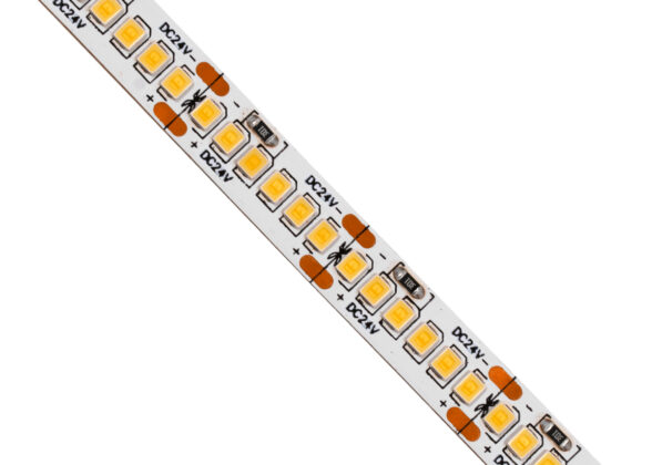 Ταινία LED SMD 2835 5m 16W/m 240LED/m 2720lm/m 120° DC 24V IP20 Θερμό Λευκό 3000K