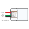 TUBE 360° Degree Neon Flex Epistar LED SMD 5050 1m 18W/m 60LED/m 1818lm/m 360° DC 24V Αδιάβροχη IP68 Digital Magic Addressable IC WS2811 RGB Dimmable