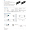 D4-P SKYDANCE DC DMX & RDM Dimmer High Speed Controller / Decoder 4 Καναλιών DC 12-48V 4 x 8A 384W - Max 32.5A 1152W - IP20 Μ17.5 x Π4.5 x Υ2.8cm - 5 Years Warranty