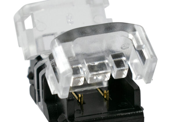 Ταχυσύνδεσμος Ένωσης IP20 - Strip To Strip Connector για Ένωση 2 x Μονόχρωμες Ταινίες LED Πλάτους 8mm