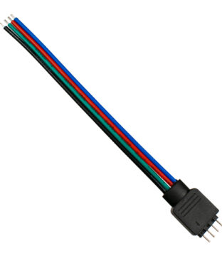 RGB Connector με καλώδιο 4 PIN