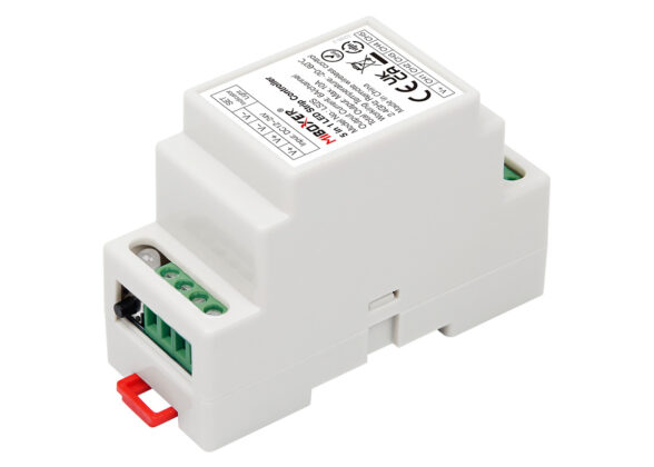 LS2S Mi-BOXER DC WiFi & RF 2.4Ghz Dimmer High Speed Controller 5 Καναλιών DC 12-24V 5 x 6A 144W - Max 10A 240W - IP20 RGBW+WW - Din Rail Ράγας - Μ9 x Π3.4 x Υ6cm - 5 Years Warranty