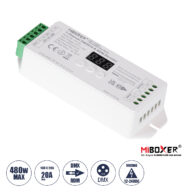 D1-CX Mi-BOXER DC DMX & RDM Dimmer High Speed Controller / Decoder 1 Καναλιού DC 12-24V 1 x 20A 480W – Max 20A 480W – IP20 Μ13 x Π5 x Υ2.5cm – 5 Years Warranty