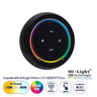 S2-B Mi-Light Ασύρματο Χειριστήριο Αφής RF 2.4Ghz για όλα τα RGBW+WW Mi-BOXER Controller DC 3V 2 x AAA – IP20 Μαύρο Φ7 x Υ2.5cm – 5 Years Warranty