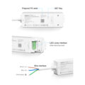 WL5-P75V24 Mi-BOXER DC Smart Wifi & RF 2.4Ghz Power Supply Τροφοδοτικό SELV & Controller / Dimmer All in One 5 Καναλιών AC100-240V σε DC 24V 5 x 0.6A 14.4W - Max 3A 75W - IP20 RGBW+WW Μ19 x Π5.5 x Υ3.2cm - 5 Years Warranty