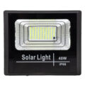 Αυτόνομος Ηλιακός Προβολέας LED SMD 40W 3200lm με Ενσωματωμένη Μπαταρία 5000mAh - Φωτοβολταϊκό Πάνελ με Αισθητήρα Ημέρας-Νύχτας και Ασύρματο Χειριστήριο RF 2.4Ghz Αδιάβροχος IP66 Ψυχρό Λευκό 6000K