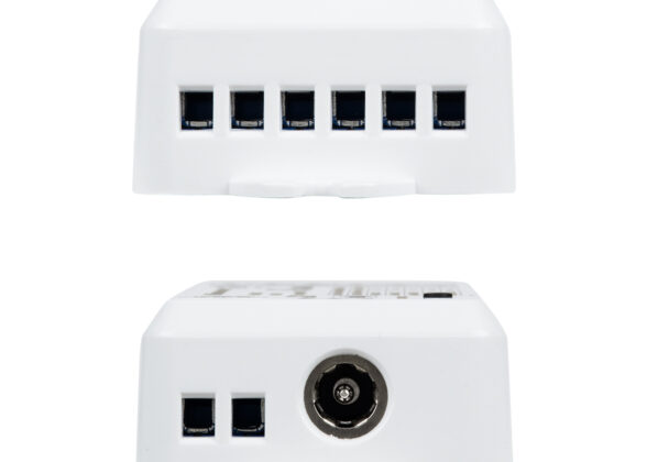 WiFi & RF 2.4Ghz Dimmer High Speed Controller 5 Καναλιών DC 12-24V 5 x 3A 72W - Max 15A 360W - IP20 Μ10 x Π4 x Υ2cm - 5 Years Warranty