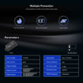 V1-B SKYDANCE DC RF 2.4Ghz Dimmer Constant Voltage Controller 1 Κανάλι DC 12-24V 1 x 20.5A 480W - Max 20.5A 480W - IP20 Μ9 x Π4 x Υ2.8cm - 5 Χρόνια Εγγύηση