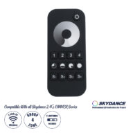 RT6 SKYDANCE Ασύρματο Χειριστήριο Αφής RF 2.4Ghz 4 Group για όλα τα Μονόχρωμα SKYDANCE Controller DC 3V 2 x AAA – IP20 Μ12.2 x Π5.3 x Υ1.7cm – 5 Χρόνια Εγγύηση