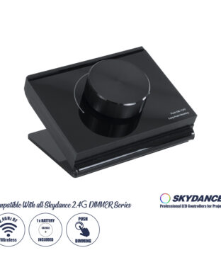 RK1 SKYDANCE Ασύρματο Χειριστήριο RF 2.4Ghz & Push Dimming 1 Group για όλα τα Μονόχρωμα SKYDANCE Controller DC 3V 1 x CR2032 – IP20 Μ9.1 x Π7.2 x Υ5.7cm – 5 Χρόνια Εγγύηση