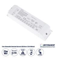 TE-25A SKYDANCE AC Triac Dimmable Constant Current LED Driver 1 Κανάλι AC 200-240V 1 x 0.22A 25W – Max 0.22A 25W – IP20  Μ17.5 x Π4.4 x Υ3cm – 5 Χρόνια Εγγύηση