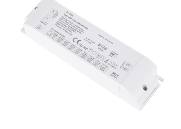 TE-25A SKYDANCE AC Triac Dimmable Constant Current LED Driver 1 Κανάλι AC 200-240V 1 x 0.22A 25W - Max 0.22A 25W - IP20  Μ17.5 x Π4.4 x Υ3cm - 5 Χρόνια Εγγύηση