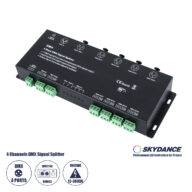 DMA SKYDANCE DC DMX512 Signal Splitter / Amplifier 4 Καναλιών DC 12-36V – IP20 Μ25.6 x Π9.2 x Υ3.8cm – 5 Χρόνια Εγγύηση