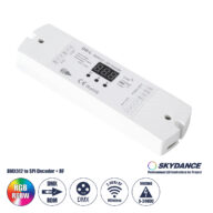 DS-L SKYDANCE DC RF 2.4Ghz DMX512 to SPI Decoder DC 5-24V – IP20  Μ17 x Π5 x Υ2.5cm – 5 Χρόνια Εγγύηση