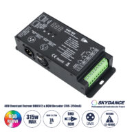 D4C-XE SKYDANCE DC DMX512 Constant Current & RDM Decoder 4 Καναλιών DC 12-48V 4 x 1.75A 315W – Max 7A 315W – IP20 Π16.5 x Π7 x Υ3.7cm – 5 Χρόνια Εγγύηση