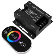 Ασύρματος LED RGB Controller με Χειριστήριο Αφής 2.4G RF 12v (216w) – 24v (432w) DC