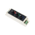 DC RGB Dimmer Controller 3 Καναλιών DC 12V 3 x 9A 144W - Max 27A 144W - IP20 Μ13 x Π4 x Υ4.5cm - 3 Χρόνια Εγγύηση