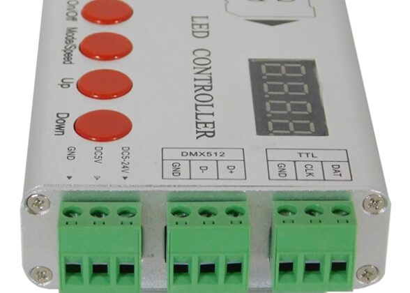 LED Digital RGB Controller DMX512 & Κάρτα SD για LED Digital RGB Προϊόντα 5v - 12v - 24v  HC03 2048 IC