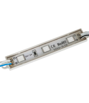 20 Τεμάχια x LED Modules 3 x SMD 5050 0.8W 50lm DC 12V – Αδιάβροχο IP66 – Μπλε – 2 Χρόνια Εγγύηση