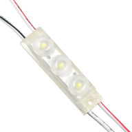 20 Τεμάχια x LED Modules 3 x SMD 3030 LUMILED LUXEON CHIP 1W 140lm DC 12V Αδιάβροχο IP67 Ψυχρό Λευκό 6000K