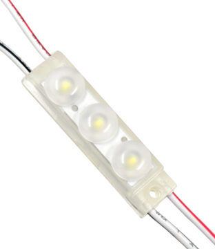 20 Τεμάχια x LED Modules 3 x SMD 3030 LUMILED LUXEON CHIP 1W 140lm DC 12V Αδιάβροχο IP67 Ψυχρό Λευκό 6000K