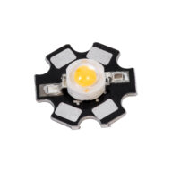 High Power Star LED – Υψηλής Ισχύος Star LED 5W DC 3.2V Θερμό Λευκό 2700K Φ2 x Υ0.6cm – 2 Χρόνια Εγγύηση