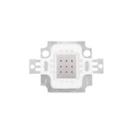 Υψηλής Ισχύος LED COB BRIDGELUX 10W 500lm DC 6-8V – M2.9 x P2 x Y0.3cm – Κόκκινο – 2 Χρόνια Εγγύηση