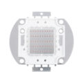 Υψηλής Ισχύος LED COB BRIDGELUX 50W 2500lm DC 20-24V - Μ5.6 x Π5.2 x Υ0.6cm - Κόκκινο - 2 Χρόνια Εγγύηση