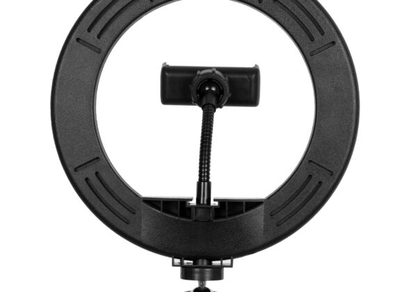 Professional Digital Ring Light Φ20cm LED SMD 20W 2000lm 180° DC 5V με Καλώδιο Τροφοδοσίας USB - Ενσωματωμένο Χειριστήριο Εναλλαγής Χρωμάτων & 1 Βάση Τηλεφώνου - Πολύχρωμο RGBW+WW Dimmable