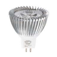 Σποτ LED GU5.3 MR16 3W 300lm 30° DC 12V IP20 Φ5 x Υ5.2cm Ψυχρό Λευκό 6000K – 2 Χρόνια Εγγύηση