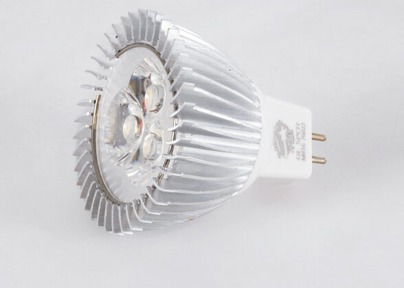 Σποτ LED GU5.3 MR16 3W 300lm 30° DC 12V IP20 Φ5 x Υ5.2cm Ψυχρό Λευκό 6000K - 2 Χρόνια Εγγύηση